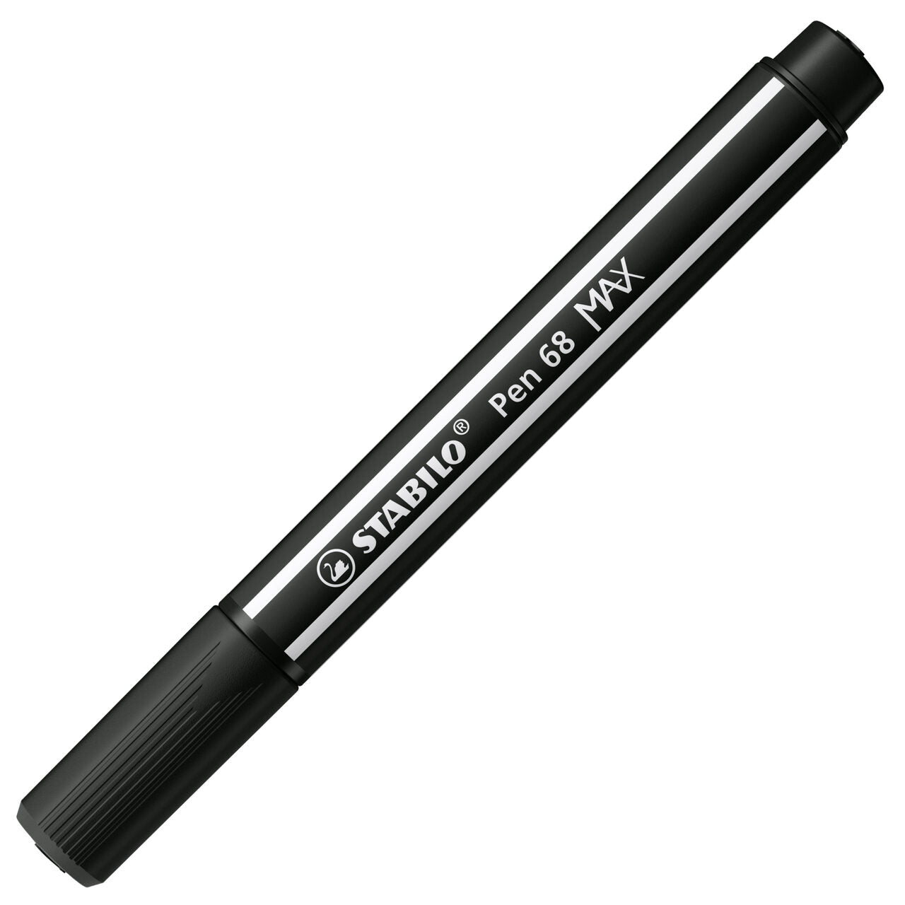 STABILO Pen 68 MAX Filzstift – Farbe: Schwarz