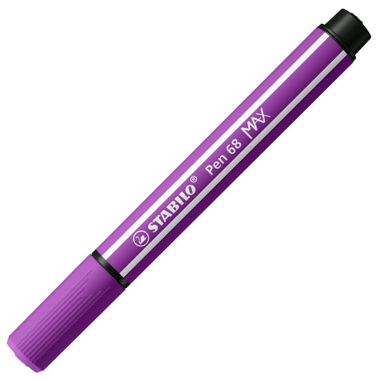 STABILO Pen 68 MAX Keilspitze lila – Einzelstift