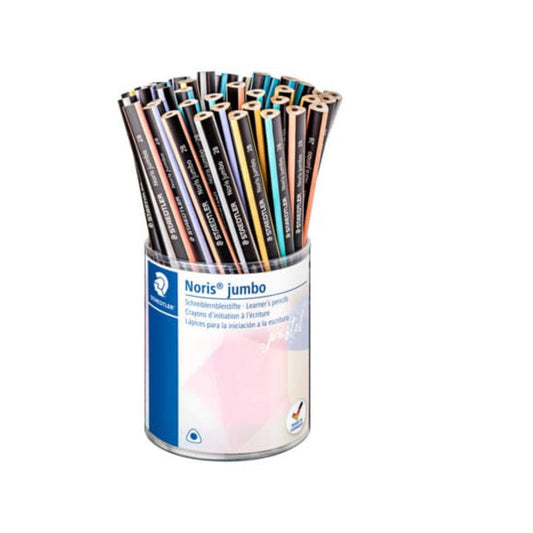 STAEDTLER Noris Jumbo Bleistift 2B Pastell Gelb ergonomisch