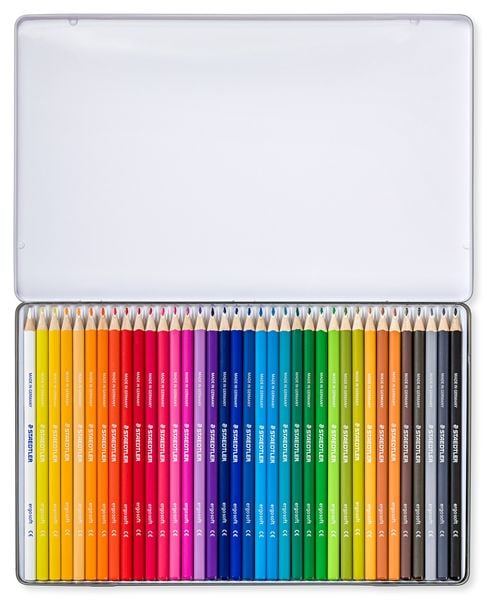 STAEDTLER ergosoft 157 Buntstifte 36 Farben Metalletui