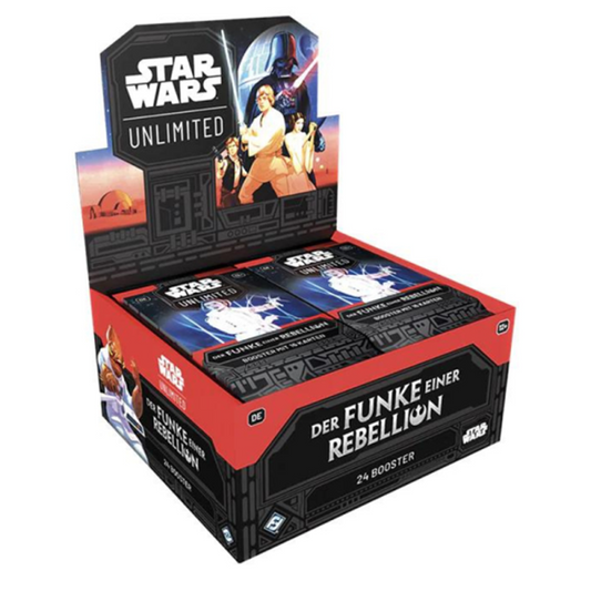 Star Wars: Unlimited - Der Funke einer Rebellion Booster Display (deutsch) - enthält 24 Booster Packs