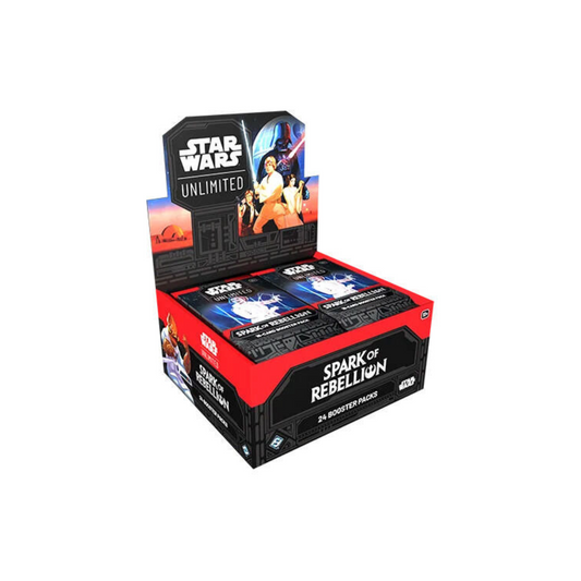 Star Wars: Unlimited - Der Funke einer Rebellion Booster Display (englisch) - enthält 24 Booster Packs