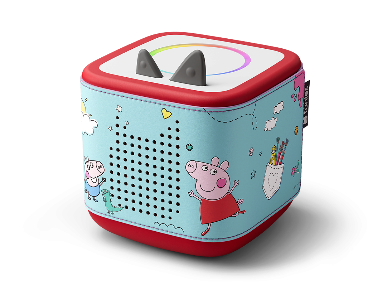 tonies® Toniebox 2 Hülle Peppa Wutz - Individueller Schutz & Style für kleine Hörspiel-Fans