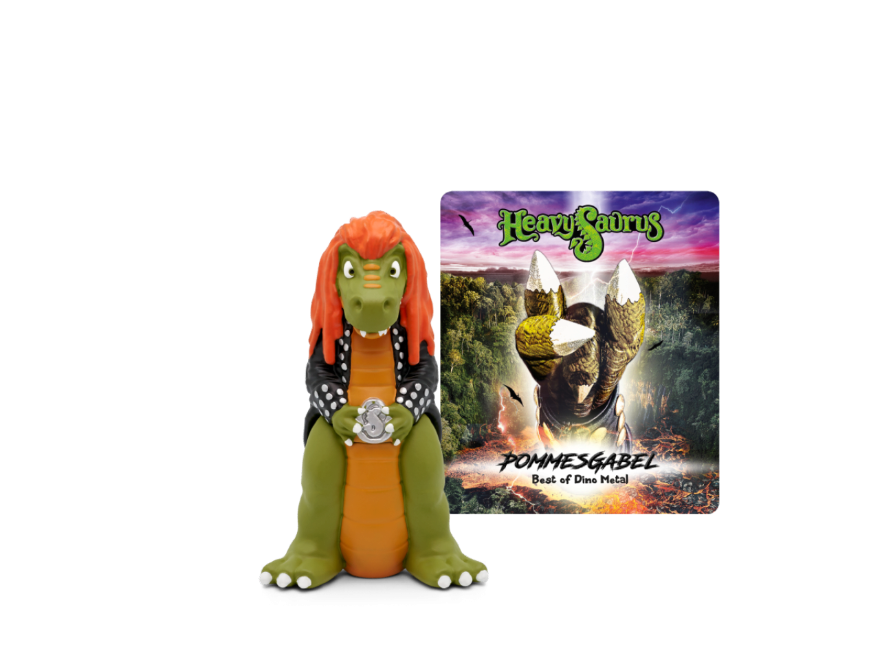 tonies Heavysaurus Pommesgabel - Dino Metal ab 3 Jahren