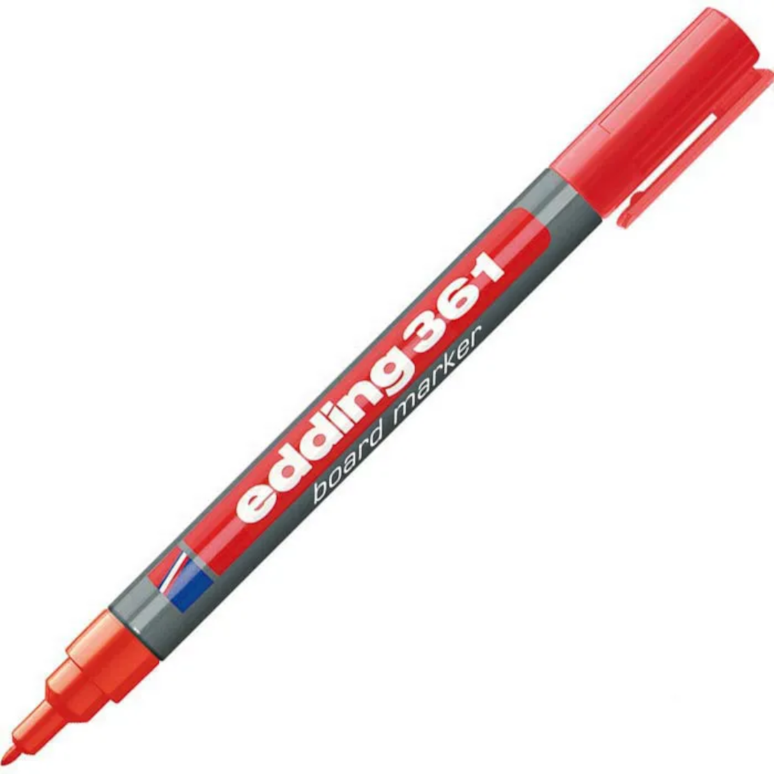 edding 361 Whiteboard-Marker rot – nachfüllbar, 1 mm
