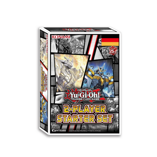Yu-Gi-Oh! 2-Player Starter Set (deutsch)- deutsche Karten - 1. Auflage - 25th Jubiläum Edition