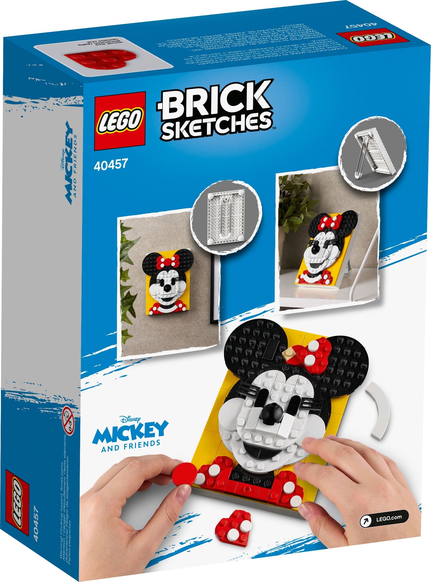 LEGO® Brick Sketches 40457 Minnie Maus - 140 Teile