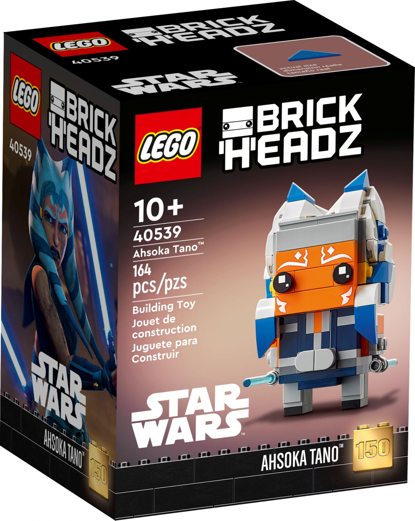 LEGO® BrickHeadz 40539 Ahsoka Tano™ - 164 Teile