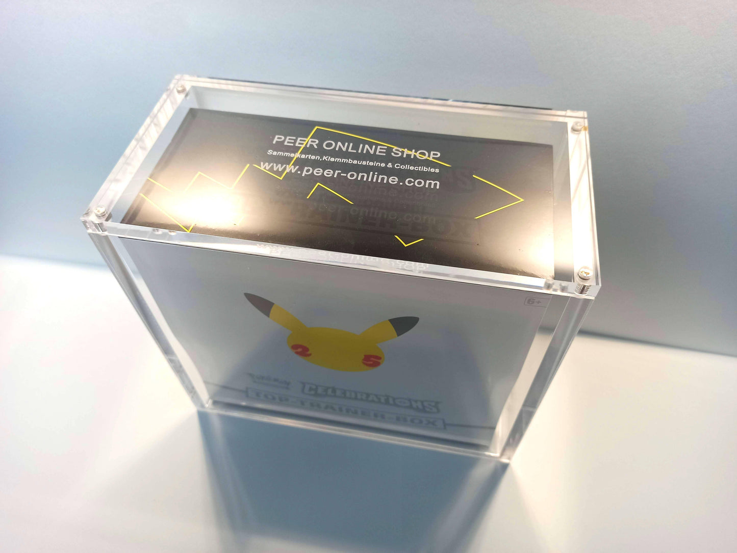 Acryl Schutzbox Case für Pokémon Celebrations Top Elite Trainer Box - Peer Online Shop