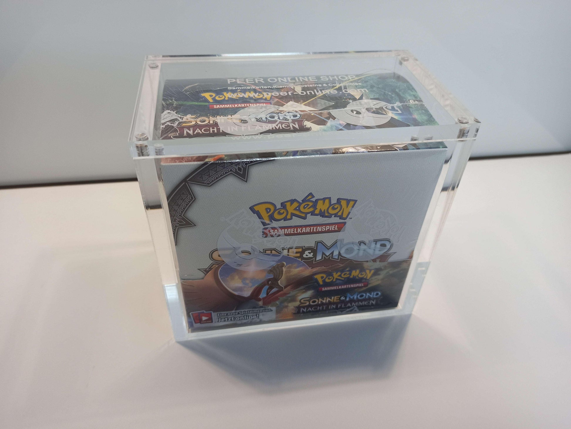 Acryl Schutzbox de-Luxe / Case passend für Pokemon Display Drachenwandel - Peer Online Shop