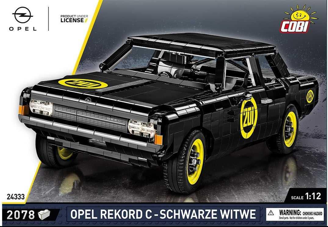 COBI 24333 - Autos Maßstab 1:12 - Opel Rekord C Schwarze Witwe - Peer Online Shop