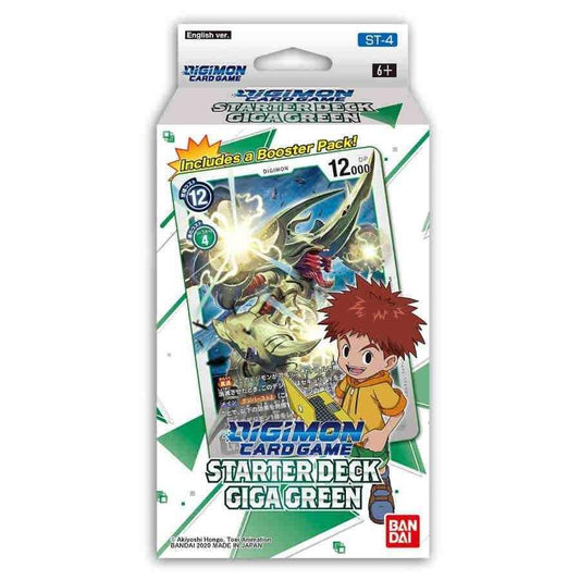 Digimon Card Game - GIGA GREEN STARTER DECK ST-4 EN - Peer Online Shop