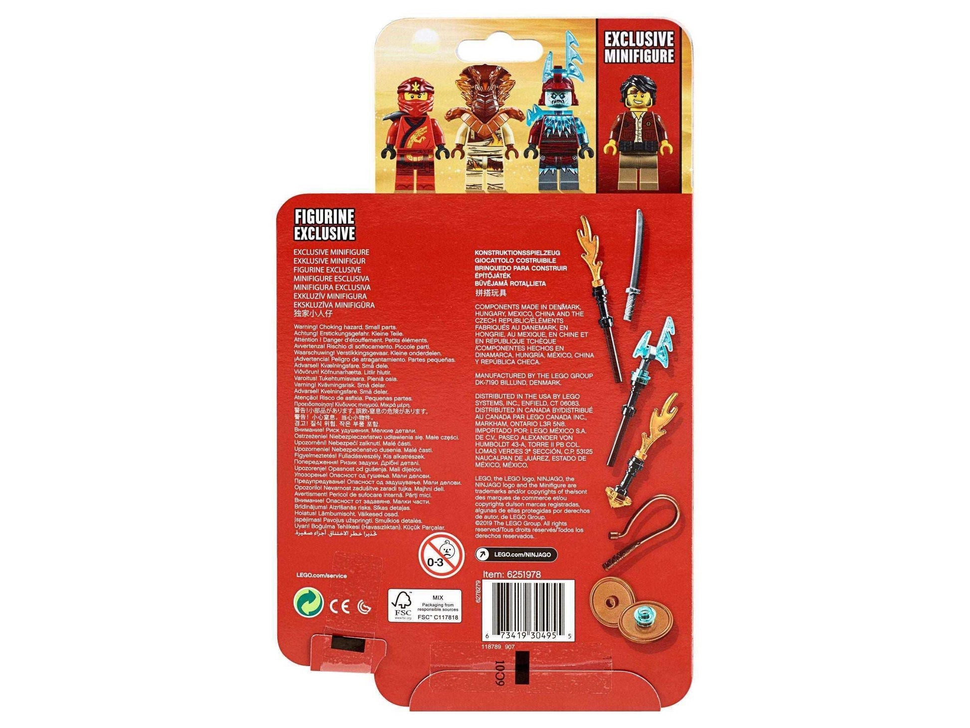 LEGO® 40342 Minifiguren-Set – NINJAGO® 2019 - Peer Online Shop