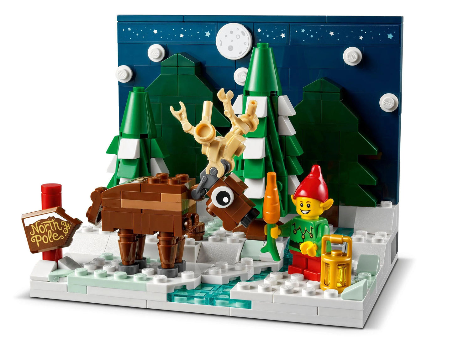 LEGO® 40484 Vorgarten des Weihnachtsmanns - 317 Teile - limited edition - Peer Online Shop