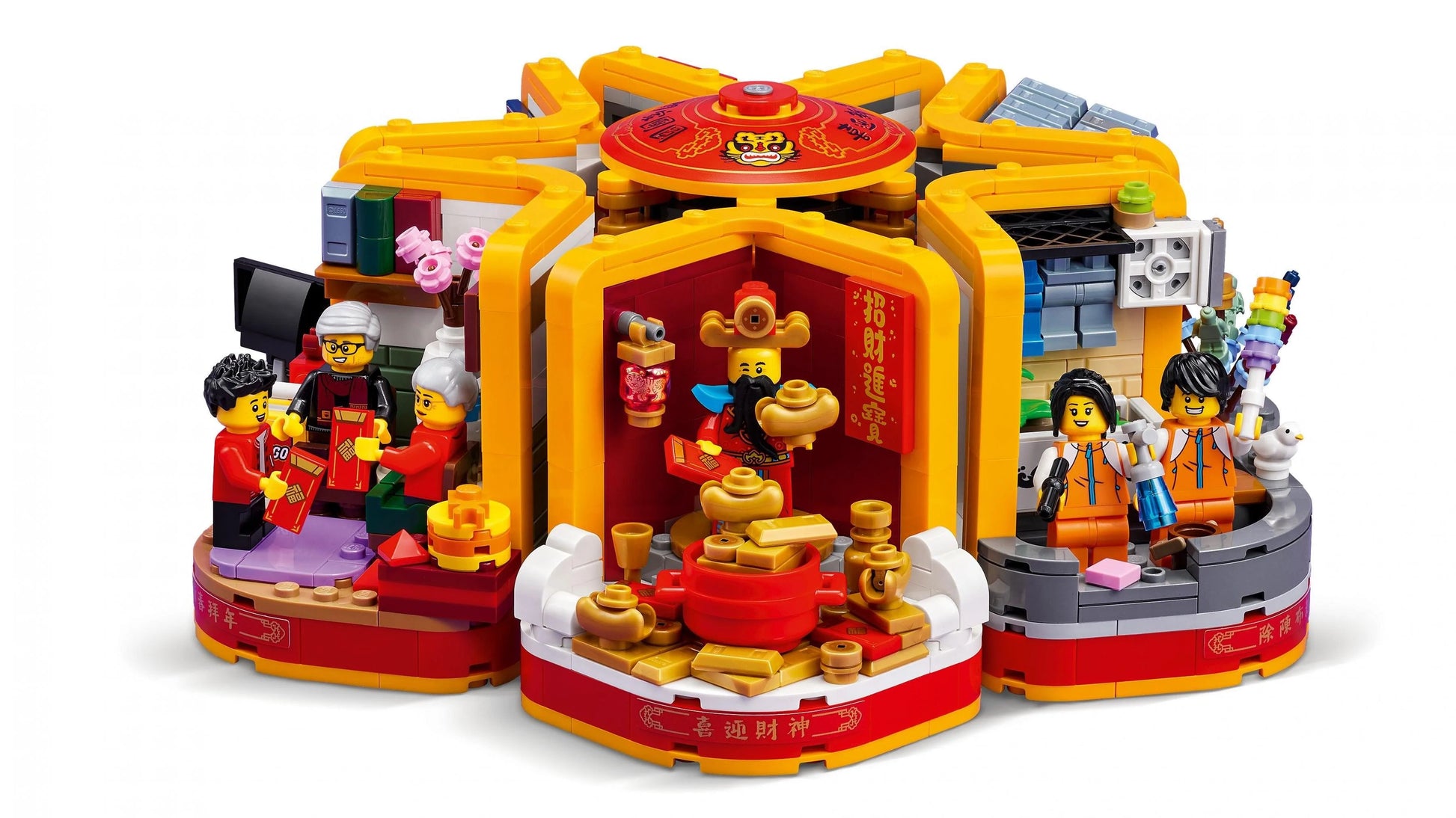 LEGO® 80108 Mondneujahrstraditionen Chinese Festival - 1066 Teile - Peer Online Shop