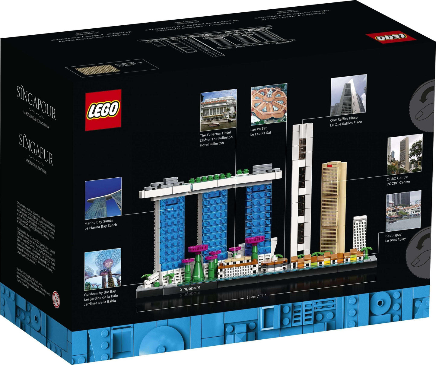 LEGO® Architecture 21057 Singapur Sykline - 827 Teile - Peer Online Shop