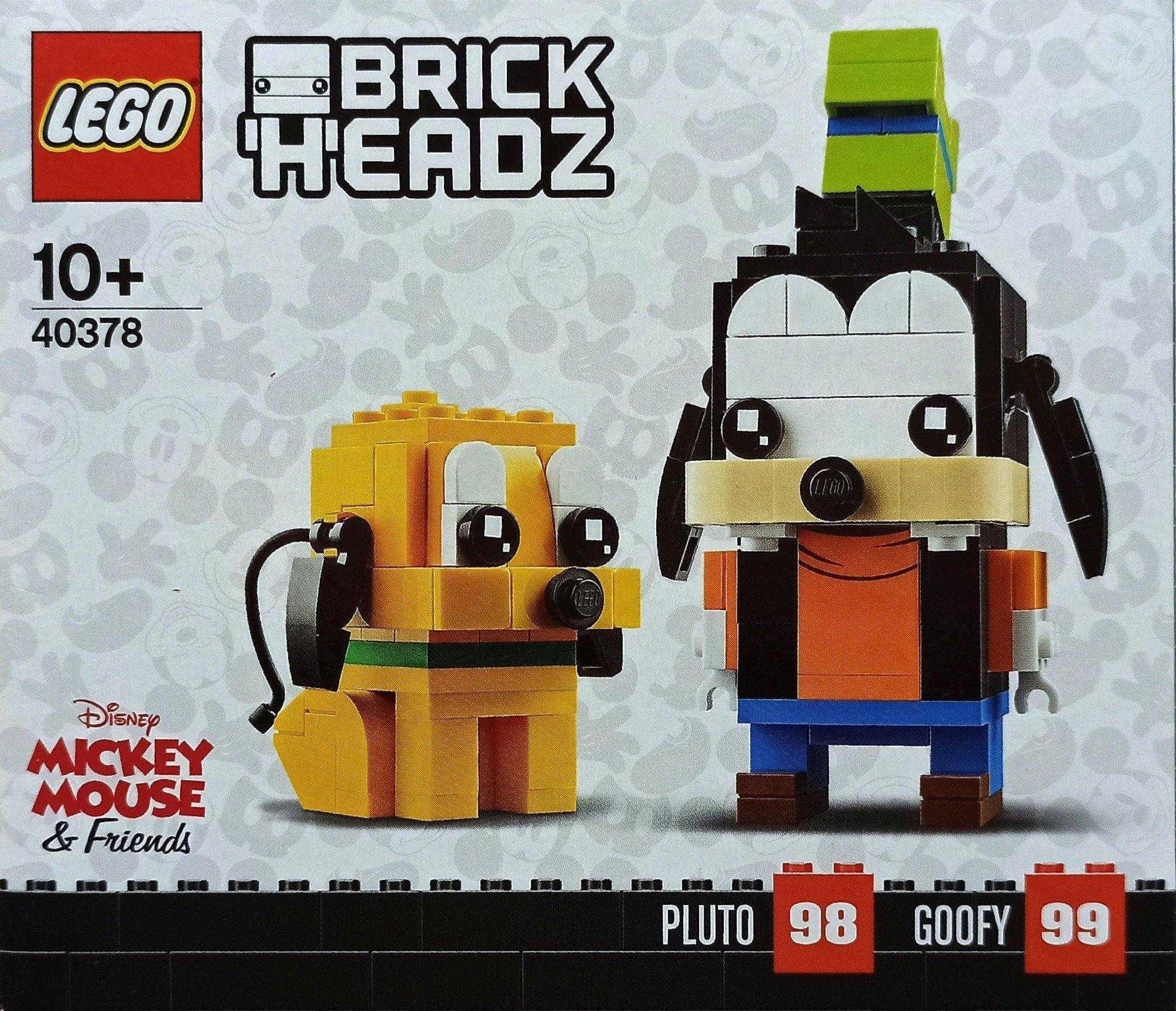 LEGO® BrickHeadz 40378 Goofy & Pluto - 214 Teile - Peer Online Shop