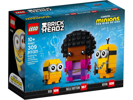 LEGO® BrickHeadz 40421 Belle Bottom, Kevin & Bob - 309 Teile - Peer Online Shop