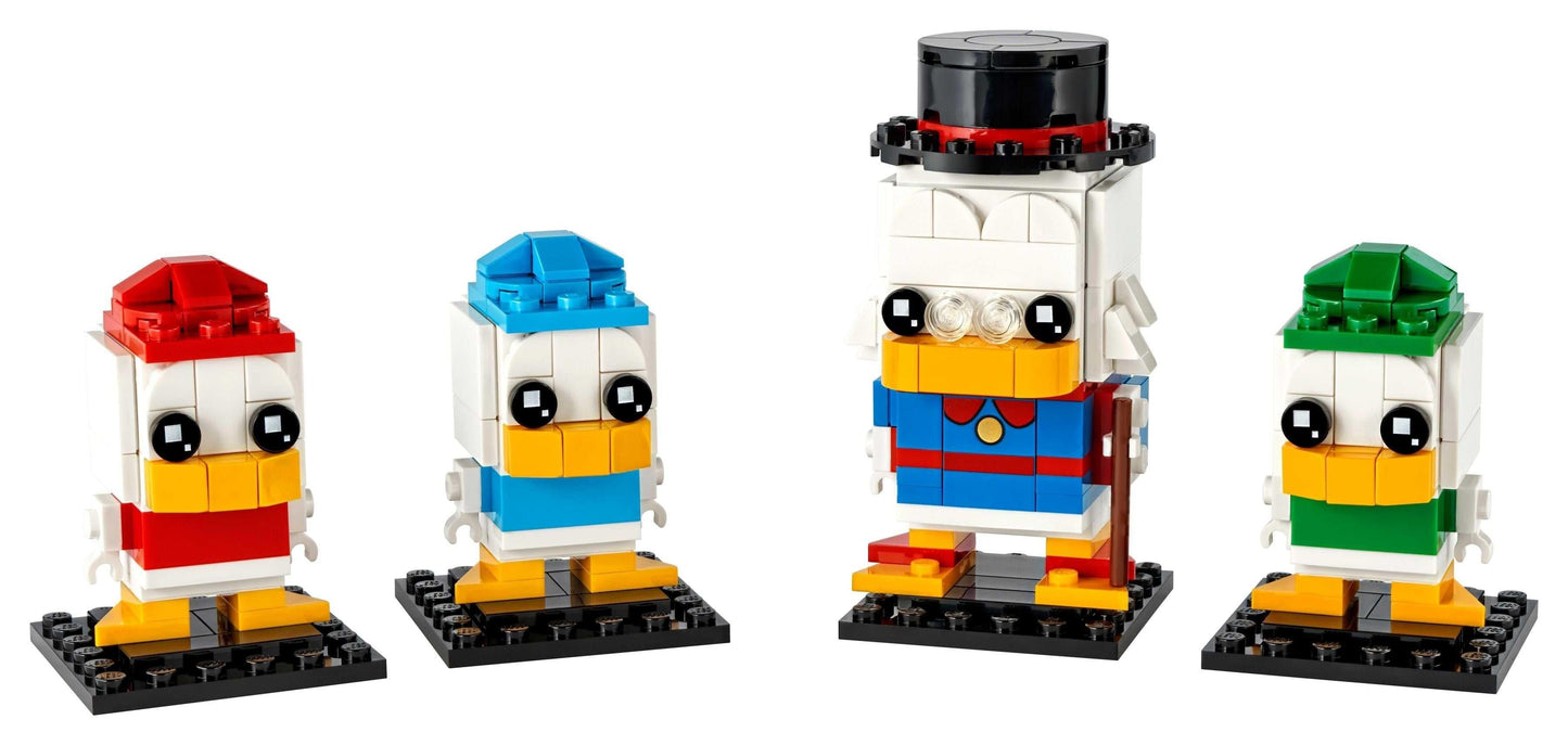 LEGO® BrickHeadz 40477 Dagobert Duck, Tick, Trick & Track - Peer Online Shop