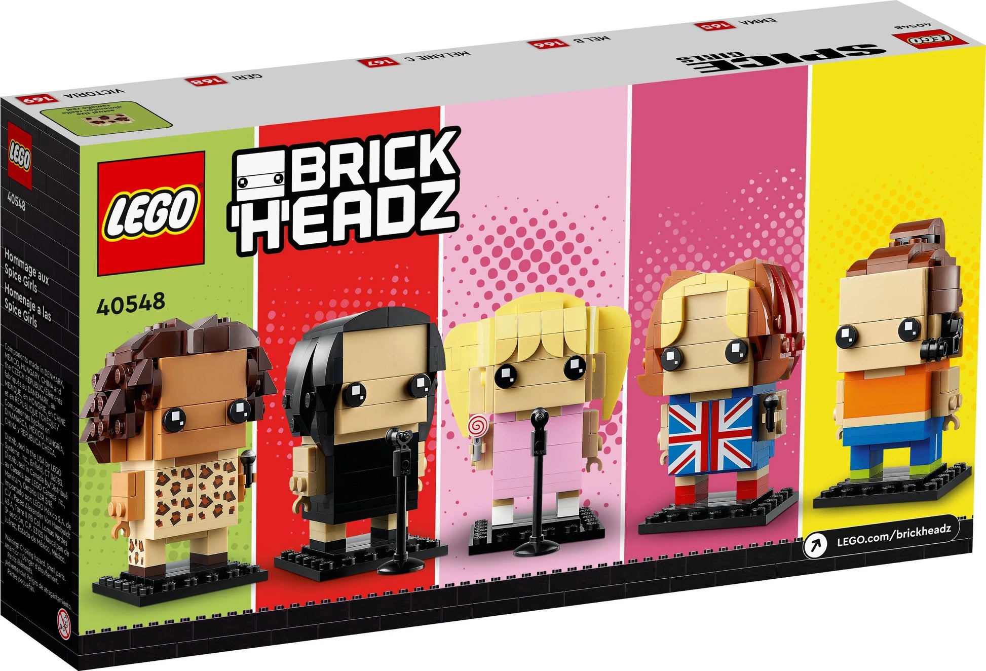 LEGO® BrickHeadz 40548 Hommage an die Spice Girls - 578 Teile - Peer Online Shop