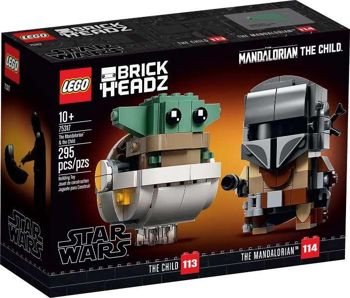 LEGO® BrickHeadz 75317 Der Mandalorianer und das Kind - Peer Online Shop