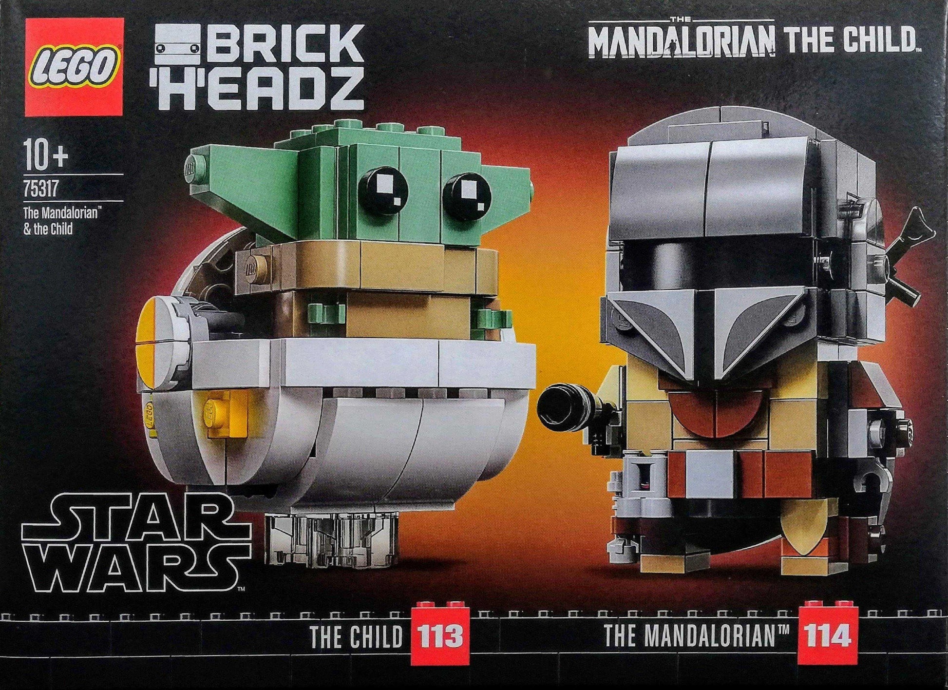 LEGO® BrickHeadz 75317 Der Mandalorianer und das Kind - Peer Online Shop