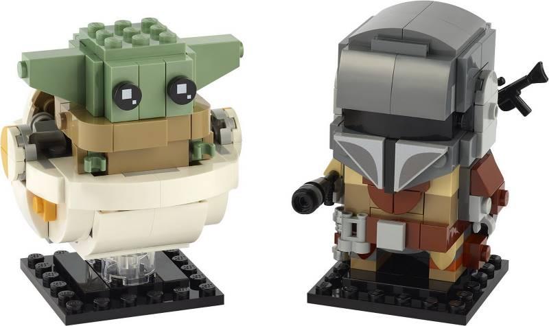 LEGO® BrickHeadz 75317 Der Mandalorianer und das Kind - Peer Online Shop