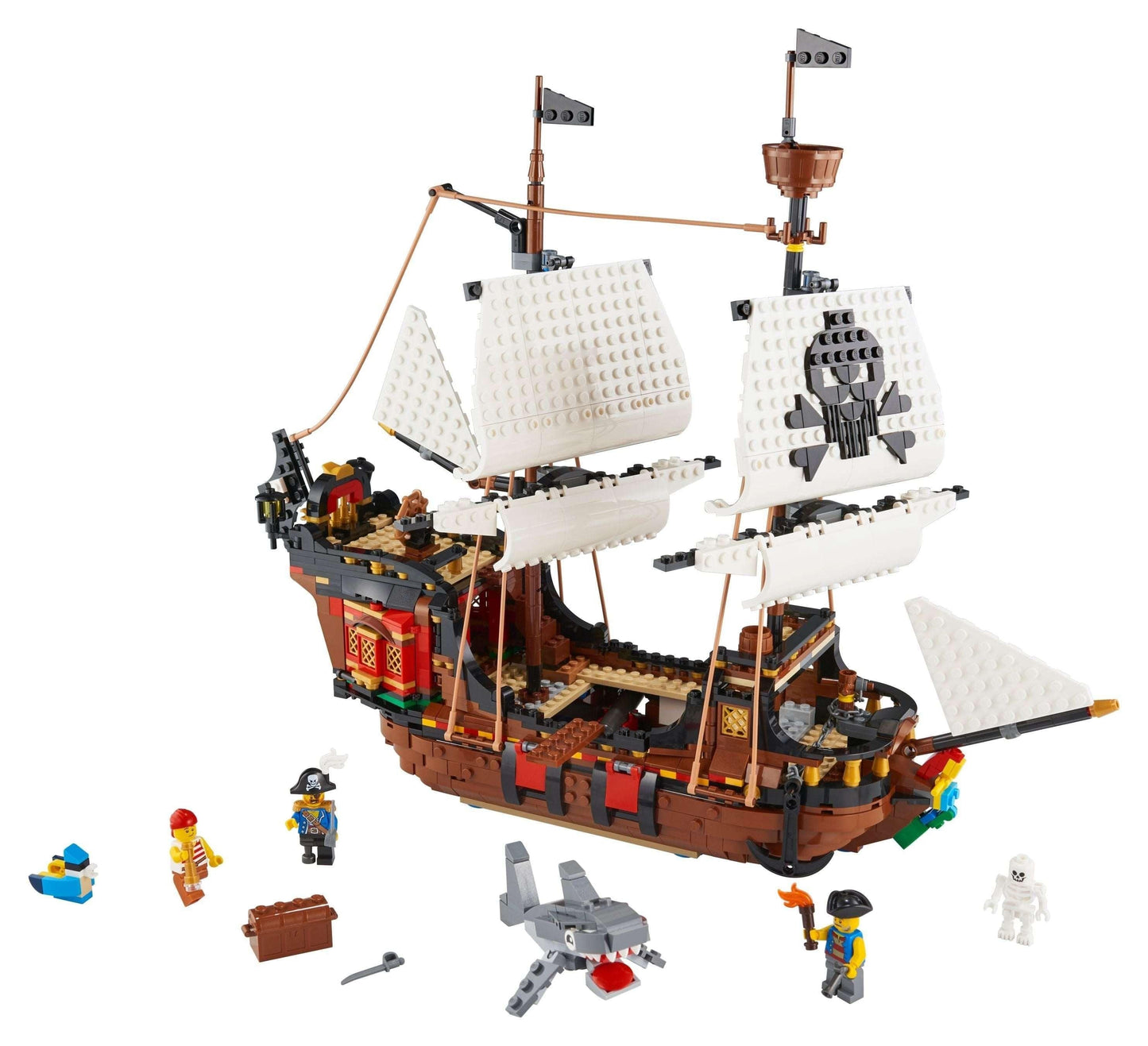 LEGO® Creator 31109 Piratenschiff Piratentaverne - 1264 Teile - Peer Online Shop