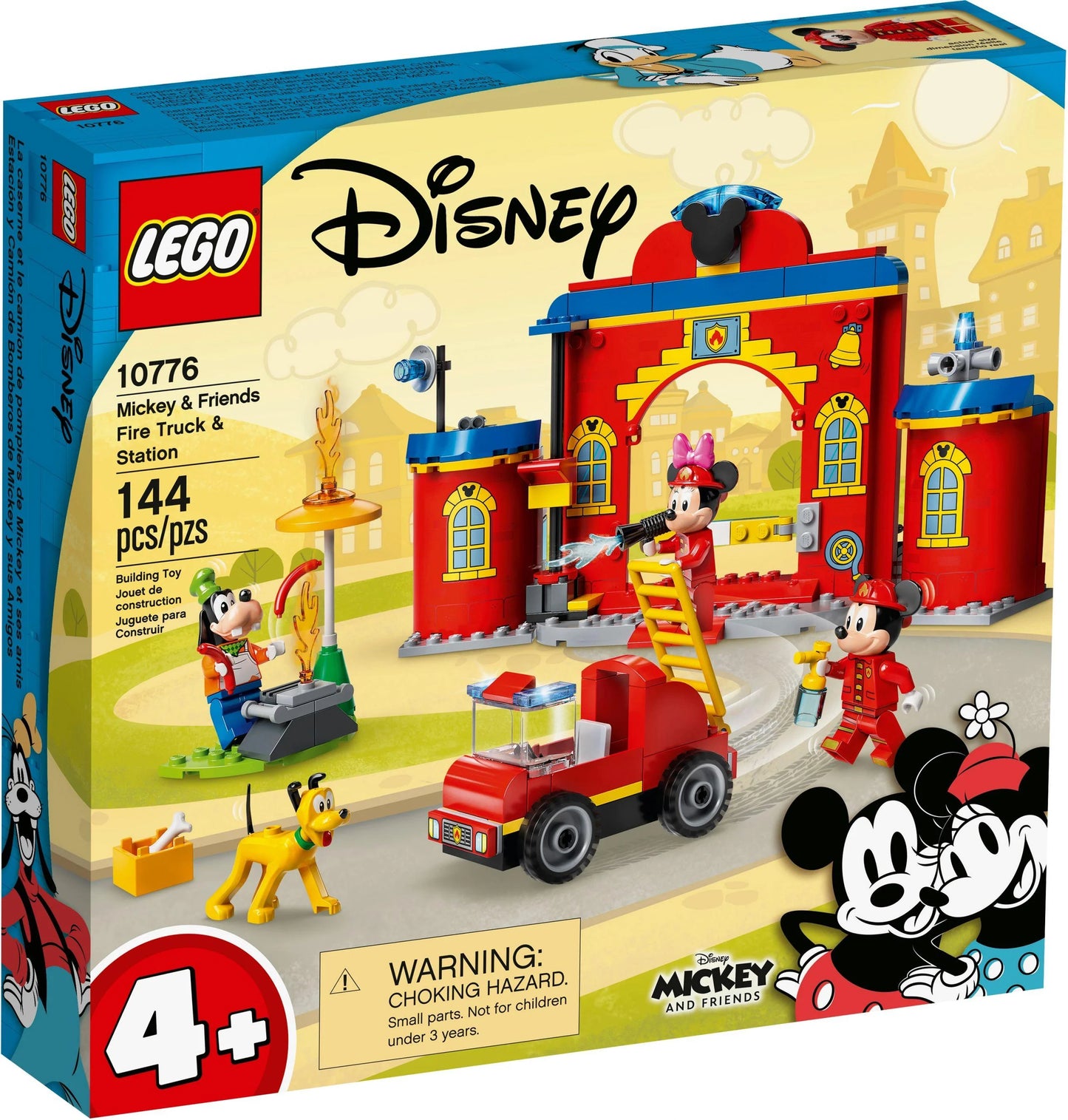 LEGO® Disney 10776 Mickys Feuerwehrstation und Feuerwehrauto - 144 Teile - Peer Online Shop