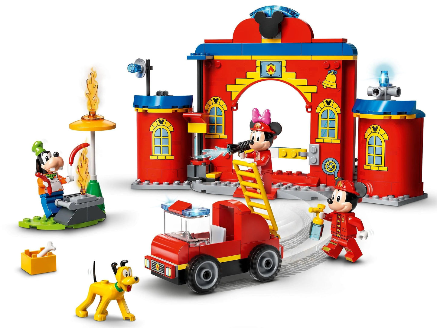 LEGO® Disney 10776 Mickys Feuerwehrstation und Feuerwehrauto - 144 Teile - Peer Online Shop