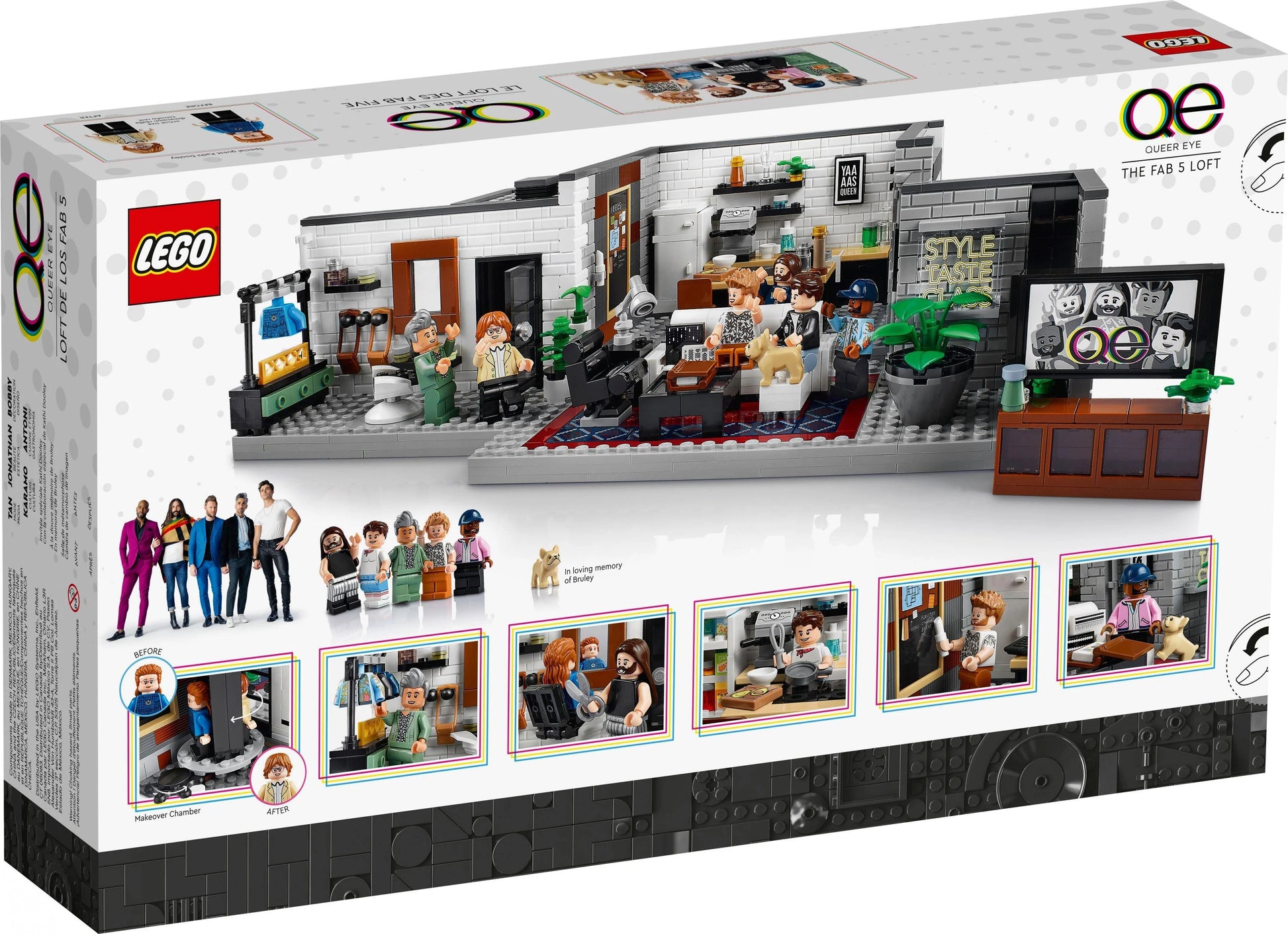 LEGO® Icons (Creator Expert) 10291 Queer Eye – Das Loft der Fab 5 - 974 Teile - Peer Online Shop