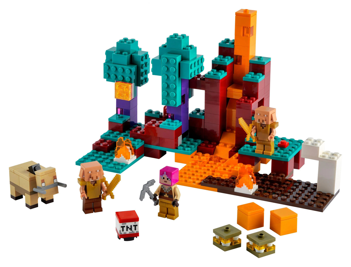 LEGO® Minecraft 21168 Der Wirrwald - 287 Teile - Peer Online Shop