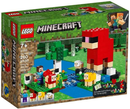 LEGO® Minecraft™ 21153 Die Schaffarm - 260 Teile - Peer Online Shop