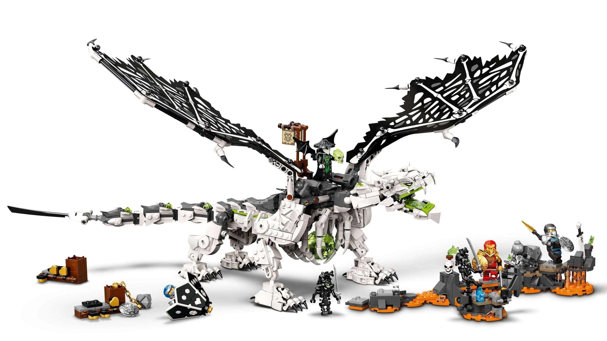 LEGO® Ninjago 71721 Drache des Totenkopfmagiers - 1016 Teile - Peer Online Shop
