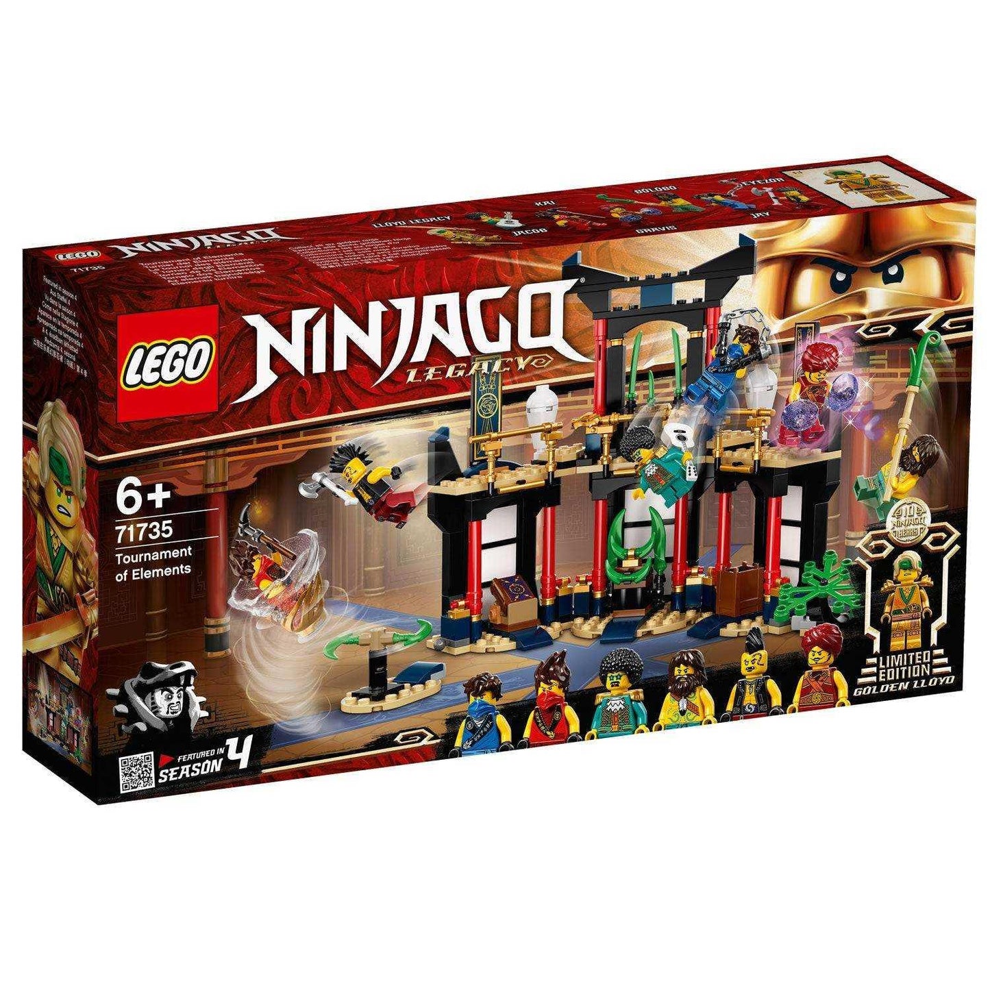 LEGO® Ninjago 71735 Turnier der Elemente - 283 Teile - Peer Online Shop