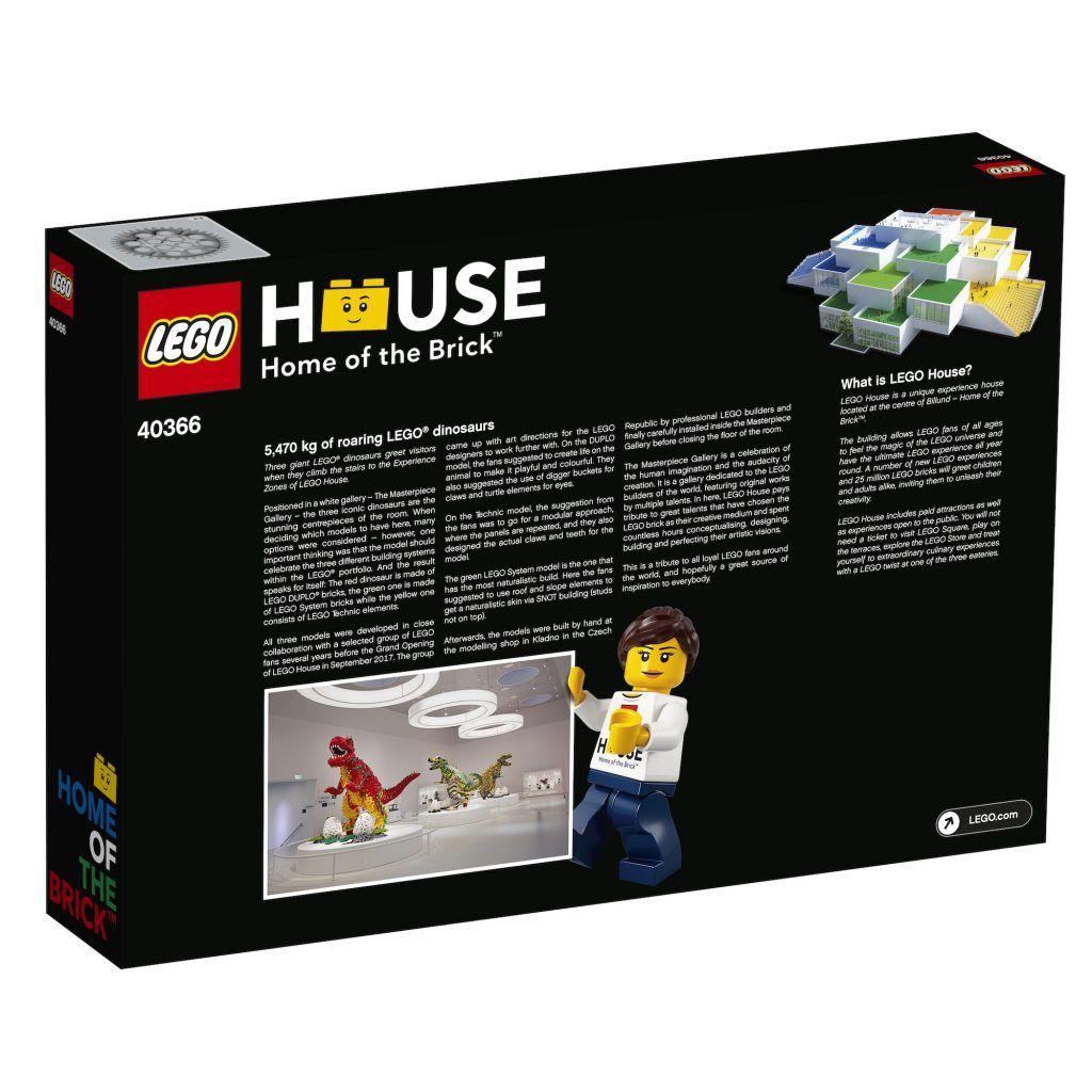 LEGO® Promotional 40366 LEGO® House - Dinosaurier - 865 Teile - Peer Online Shop