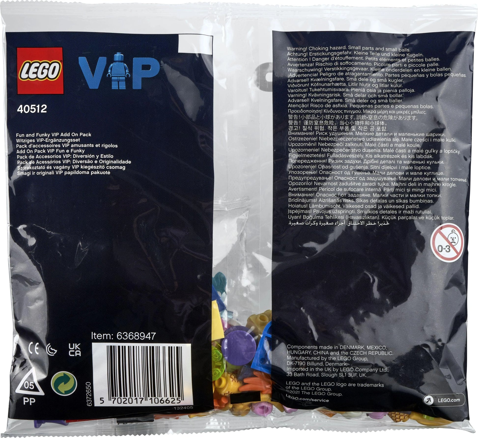 LEGO® Promotional 40512 Witziges VIP-Ergänzungsset - 148 Teile - Peer Online Shop