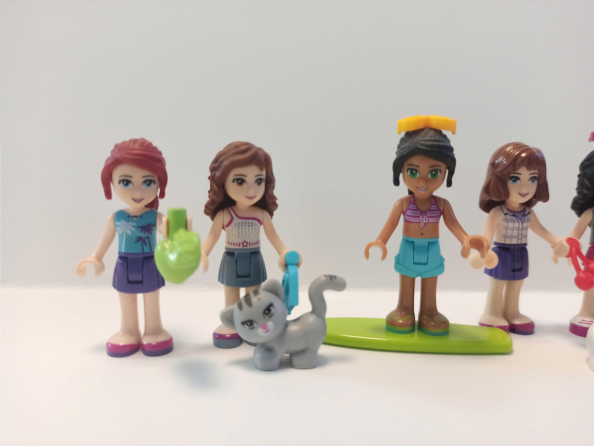 LEGO® Sortiment 5x Friends Minifiguren mit Zubehör - Peer Online Shop