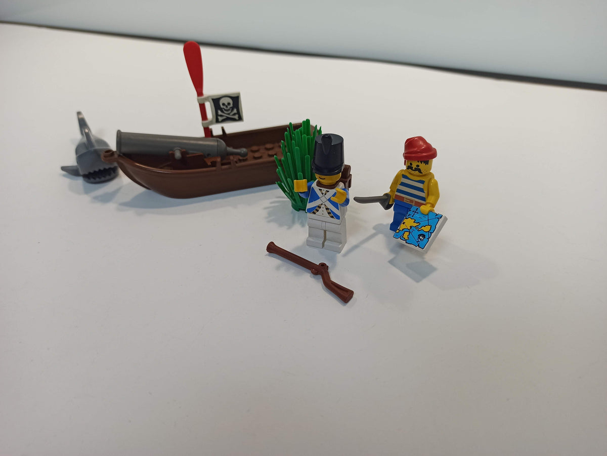 LEGO®  Sortiment Sonderteile Blaurock vs Pirat Kanone Boot Flagge Strauch Hai - Peer Online Shop