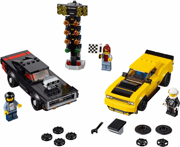 LEGO® Speed Champions 75893 Dodge Challanger & Charger RT - 464 Teile - Peer Online Shop