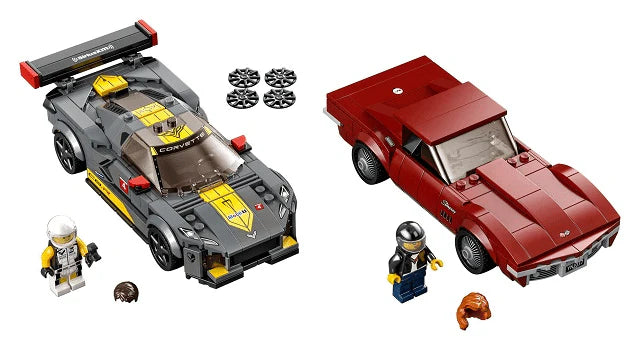 LEGO® Speed Champions 76903 Chevrolet Corvette C8.R & 1968 Chevrolet Corvette - 512 Teile - Peer Online Shop