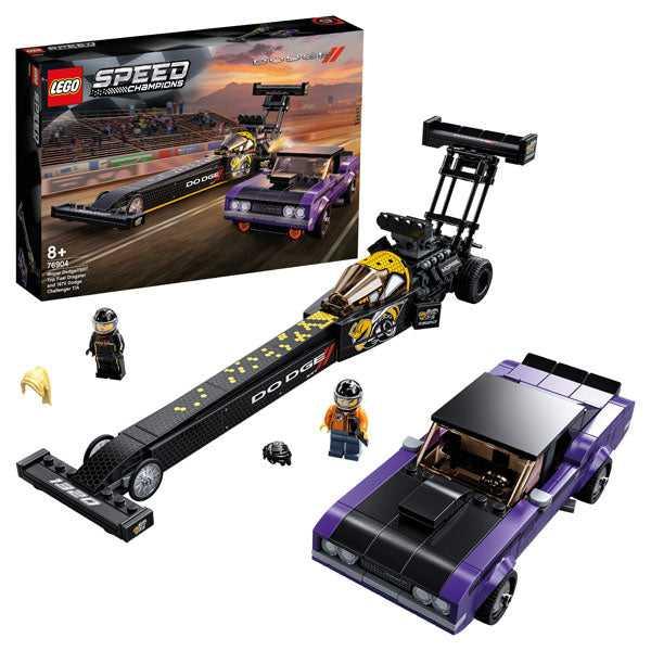 LEGO® Speed Champions 76904 Mopar Dodge//SRT Dragster & 1970 Dodge Challenger - Peer Online Shop