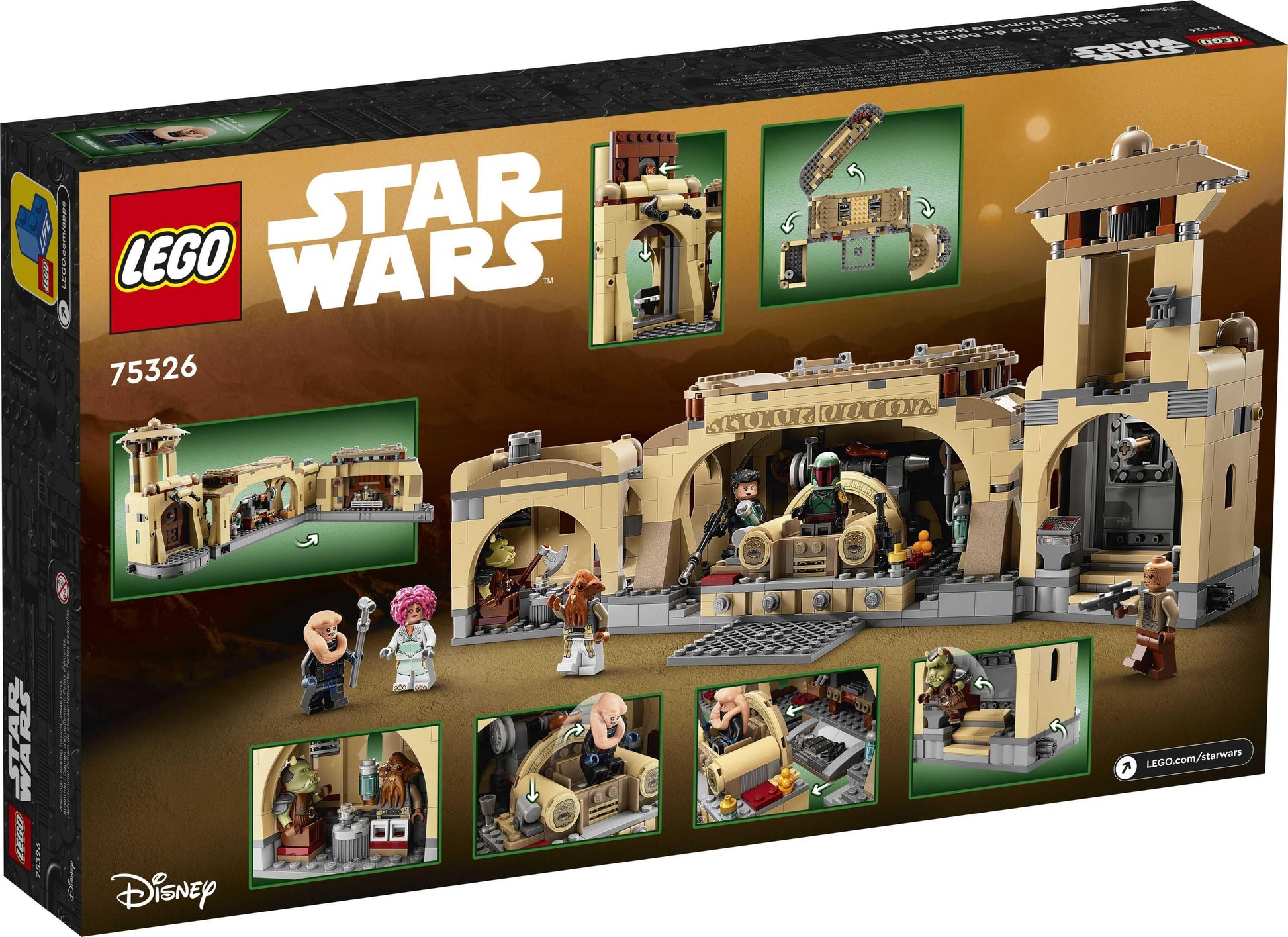 LEGO® Star Wars 75326 Boba Fetts Thronsaal - Peer Online Shop