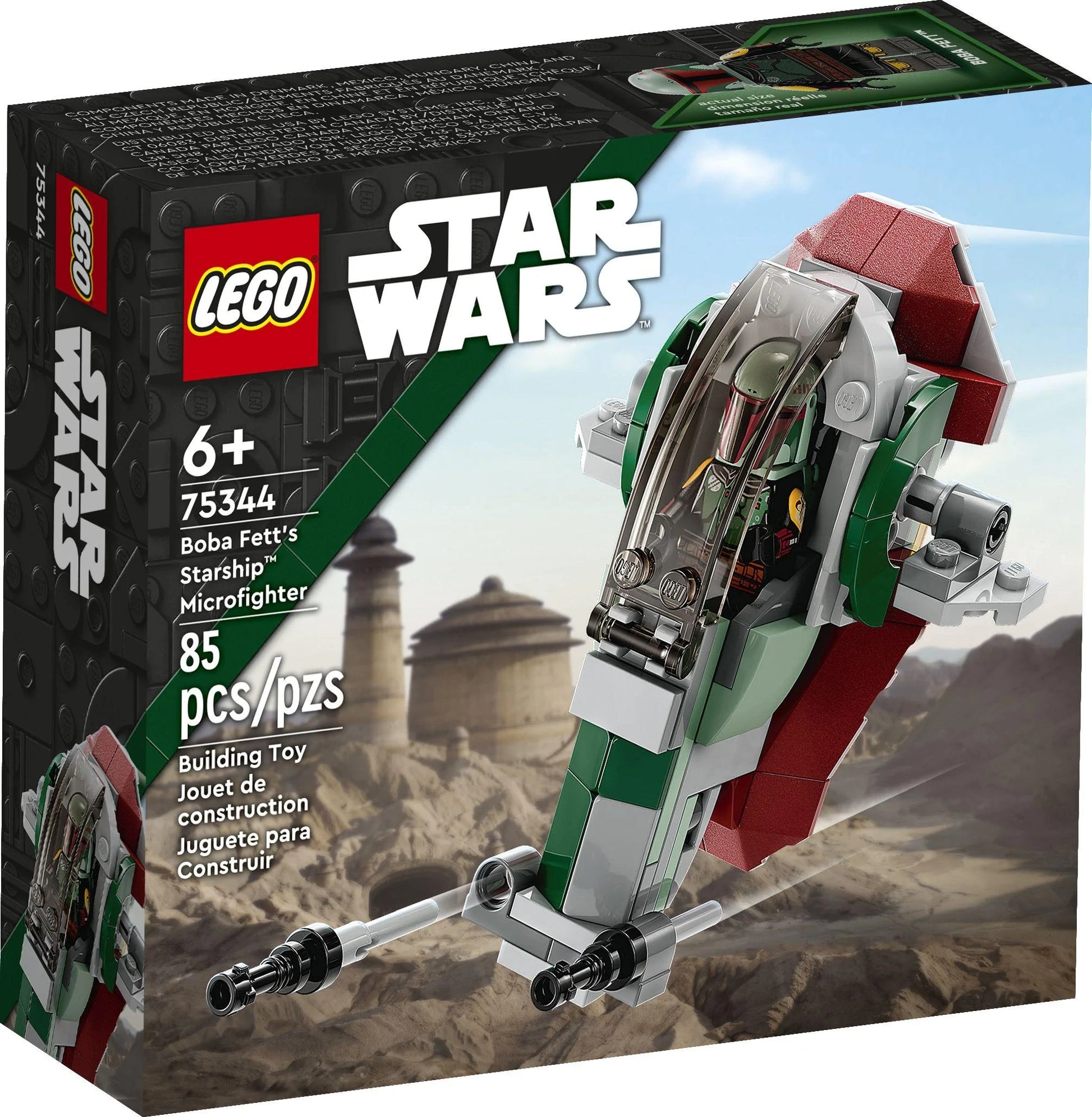 LEGO® Star Wars 75344 Slave One - Boba Fett´s Starship™ Microfighter - 85 Teile - Peer Online Shop