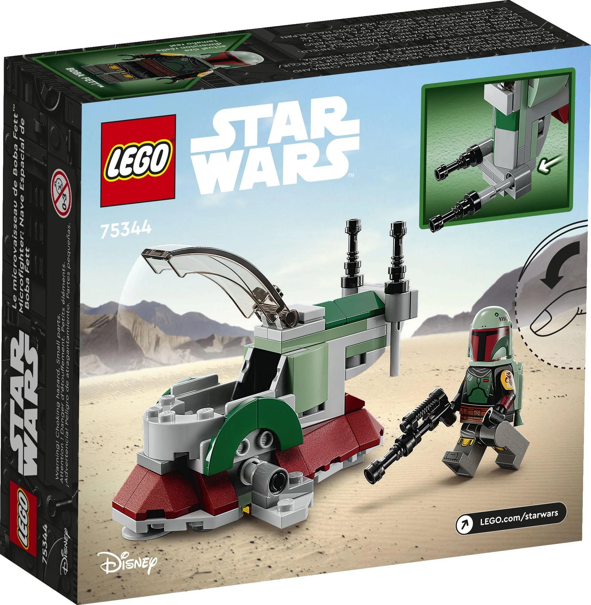 LEGO® Star Wars 75344 Slave One - Boba Fett´s Starship™ Microfighter - 85 Teile - Peer Online Shop