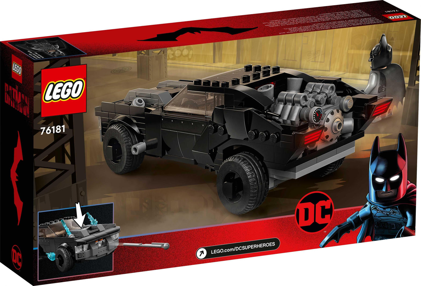 LEGO® Super Heroes 76181 Batmobile™: Verfolgung des Pinguins™ - 392 Teile - Peer Online Shop