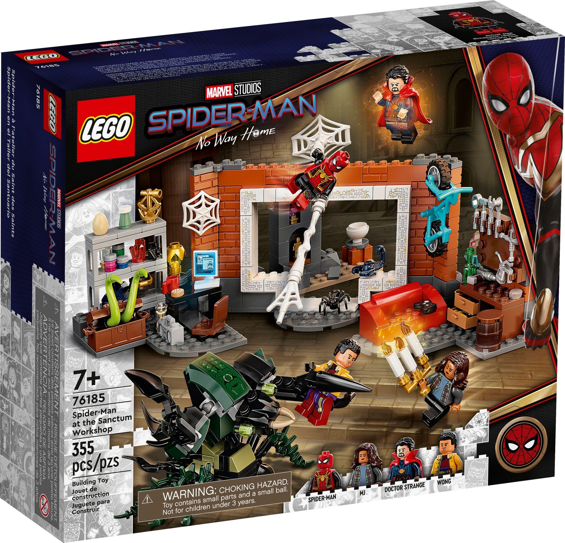 LEGO® Super Heroes 76185 Spider-Man in der Sanctum Werkstatt - 355 Teile - Peer Online Shop