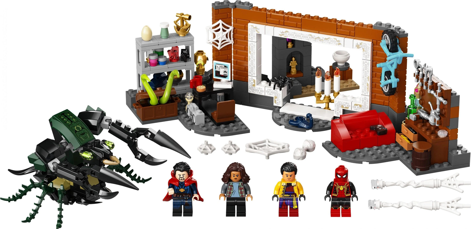 LEGO® Super Heroes 76185 Spider-Man in der Sanctum Werkstatt - 355 Teile - Peer Online Shop