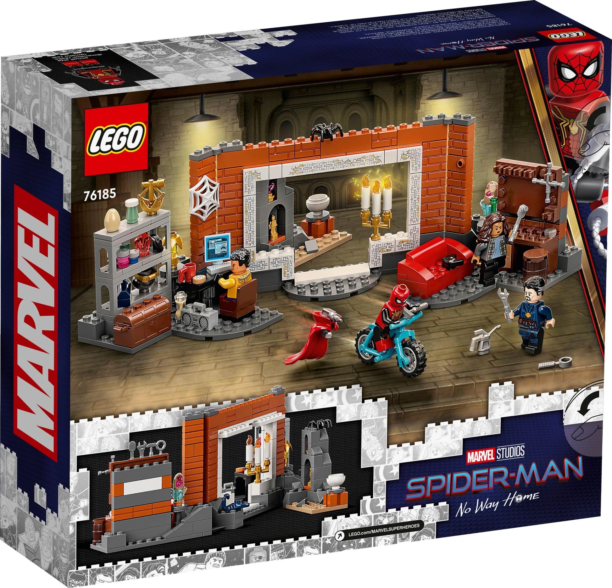 LEGO® Super Heroes 76185 Spider-Man in der Sanctum Werkstatt - 355 Teile - Peer Online Shop