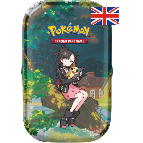 Pokémon Crown Zenith: Marnie & Morpeko Mini Tin (englisch) - 2 Booster Packs